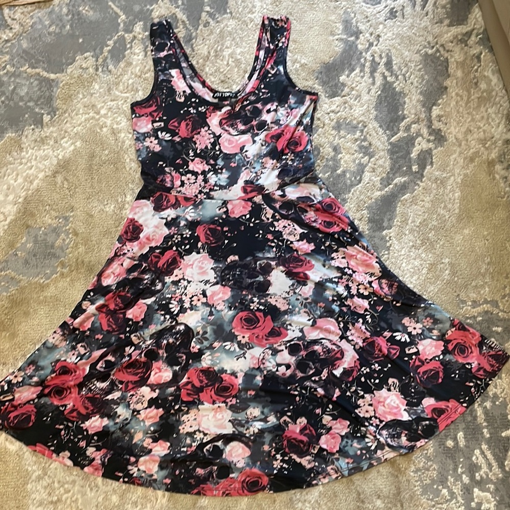 Pink pattern hot topic dress